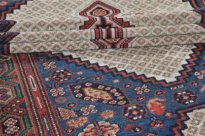 Authentic Antique Persian Malayer Rug | Hand-Knotted 445x106cm