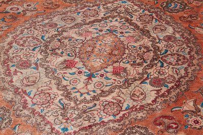 Tappeto Persiano QUM in seta 299x200cm