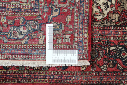 Authentic Antique Persian Isfahan Rug | Hand-Knotted 203x140cm