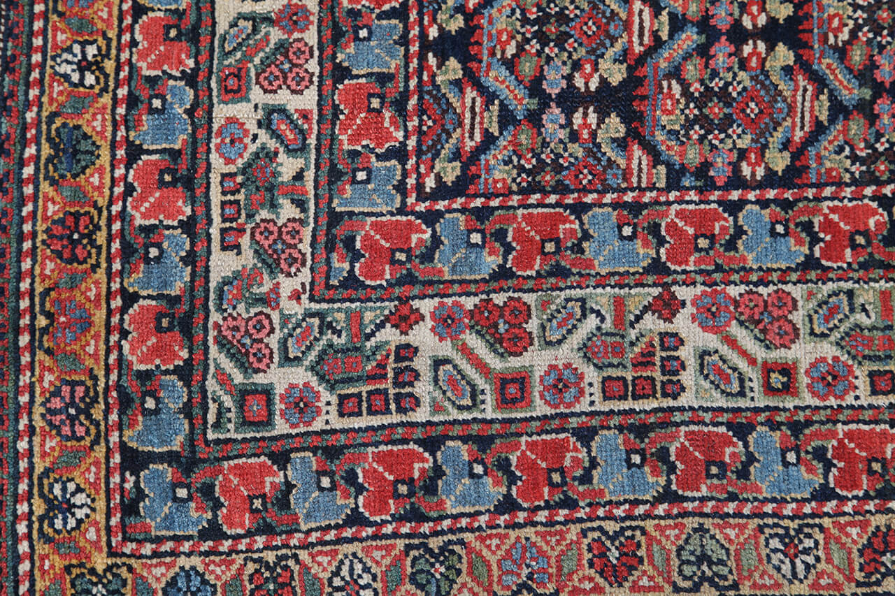 Tappeto Malayer Antico Persiano Autentico | Annodato a Mano 322x140cm