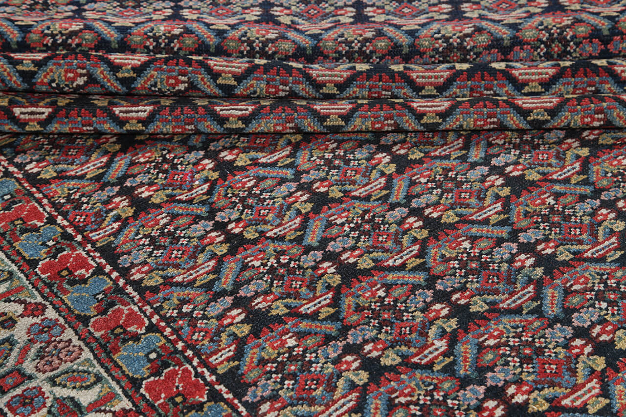 Tappeto Malayer Antico Persiano Autentico | Annodato a Mano 322x140cm