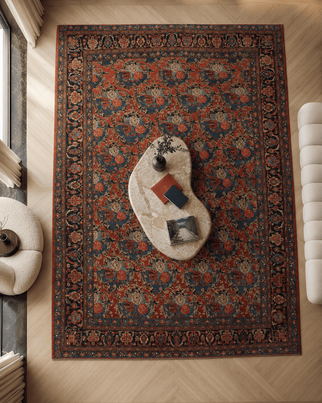 Authentic Antique Anatolian Rug | Hand-Knotted 355x254cm