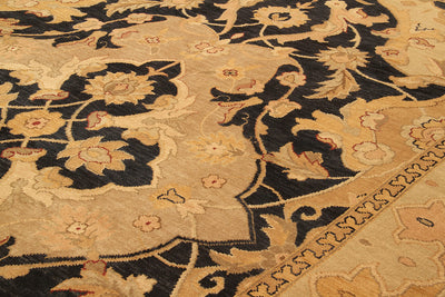 Tappeto Ziegler Beige in Lana, fatto a mano, 269x175cm - CarpetLiving