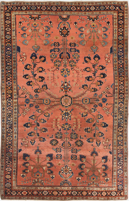 Authentic Antique Persian Lillian Rug | Hand-Knotted 198x128cm