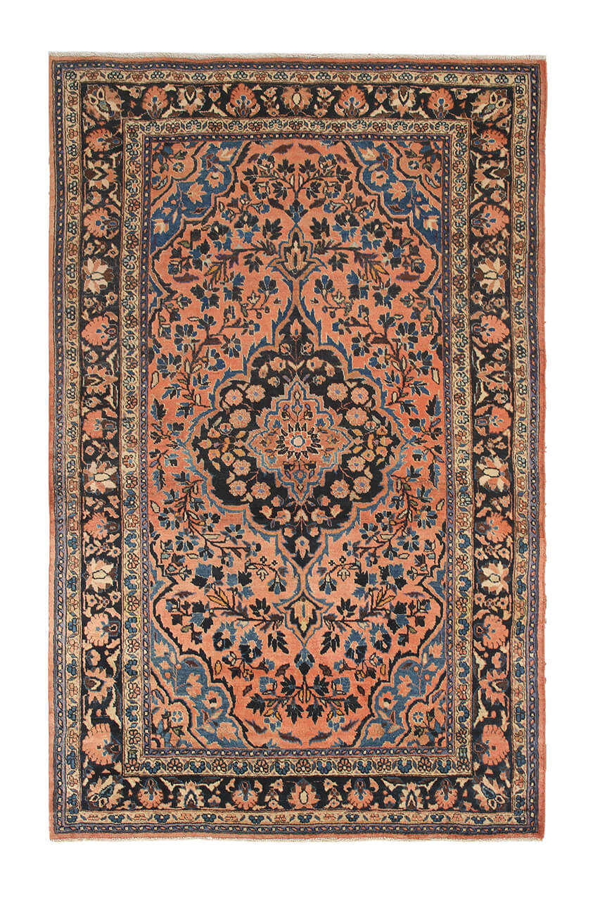 Authentic Antique Persian Lillian Rug | Hand-Knotted 183x122cm