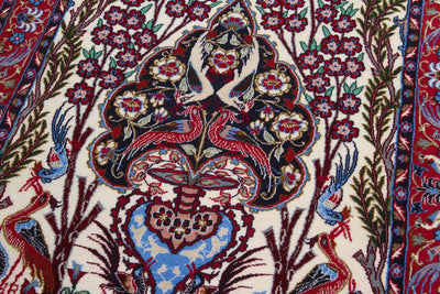 Tappeto Persiano ISFAHAN Seta/Lana 100x70cm