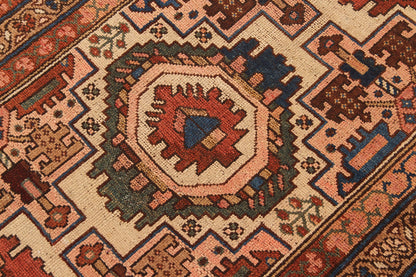 Authentic Antique Persian Malayer Rug | Hand-Knotted 302x95cm