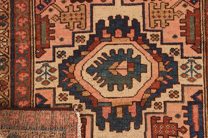 Authentic Antique Persian Malayer Rug | Hand-Knotted 302x95cm