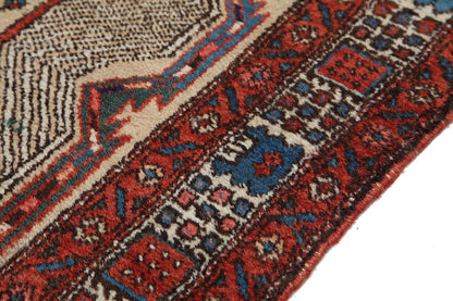 Authentic Antique Persian Malayer Rug | Hand-Knotted 430x78cm