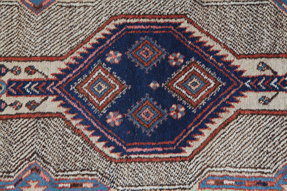Authentic Antique Persian Malayer Rug | Hand-Knotted 430x78cm