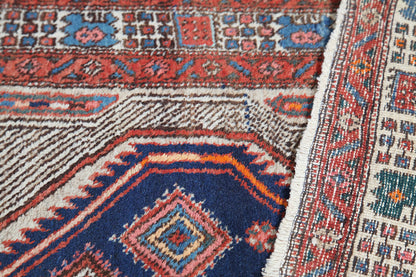 Authentic Antique Persian Malayer Rug | Hand-Knotted 430x78cm