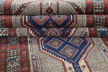 Authentic Antique Persian Malayer Rug | Hand-Knotted 430x78cm