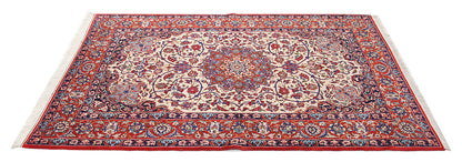 Authentic Antique Persian Isfahan Rug | Hand-Knotted 244x144cm