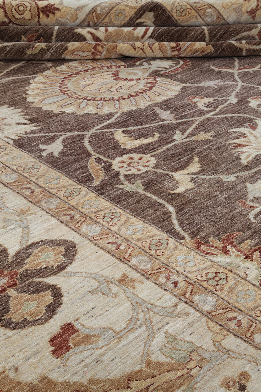 Ziegler Rug in Wool, Handmade, 479x390cm