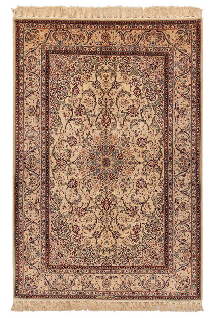Persian Isfahan Silk & Wool Rug 230_156 cm