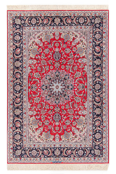 Tappeto Persiano ISFAHAN Seta/Lana 227x154cm - CarpetLiving