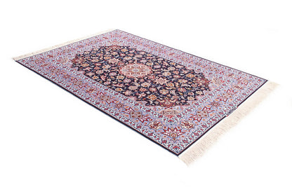 Persian Isfahan Silk & Wool Rug 233_158 cm