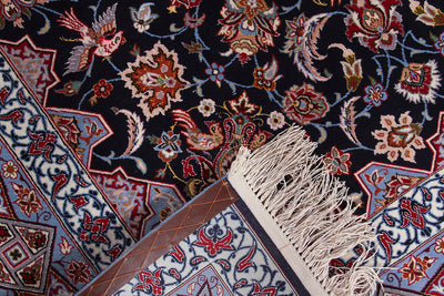 Tappeto Persiano ISFAHAN Seta/Lana 233x158cm - CarpetLiving