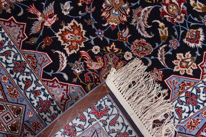 Persian Isfahan Silk & Wool Rug 233_158 cm