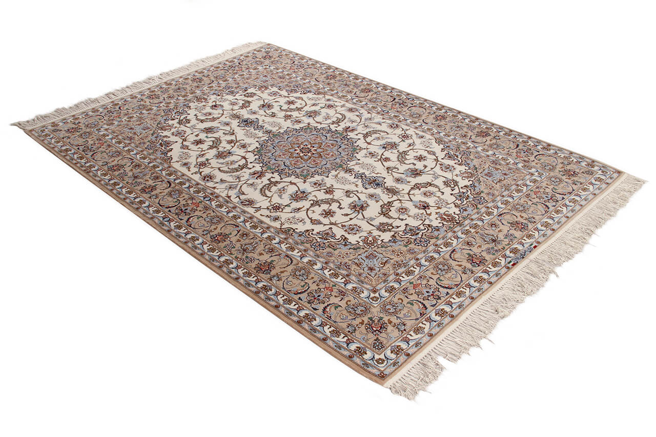 Persian Isfahan Silk & Wool Rug 231_161 cm