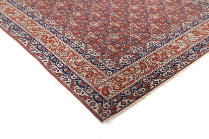 Authentic Antique Persian Farahan Rug | Hand-Knotted 211x138cm