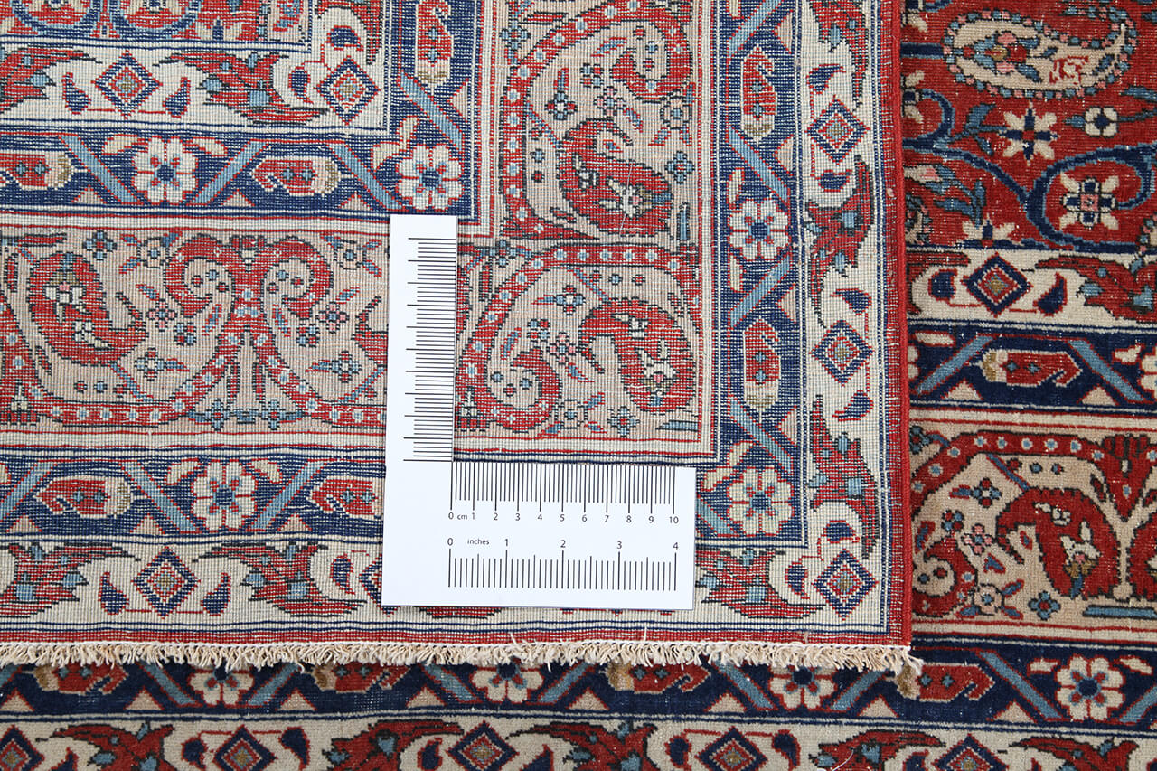 Authentic Antique Persian Farahan Rug | Hand-Knotted 211x138cm