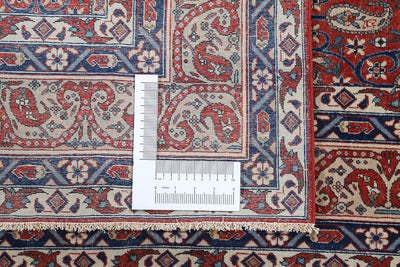 Authentic Antique Persian Farahan Rug | Hand-Knotted 211x138cm