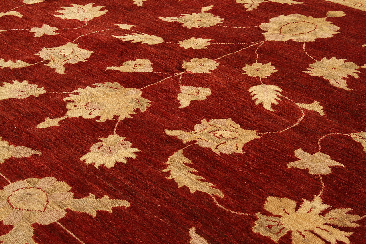 Ziegler Wool Rug, Hand Made, 345x278cm