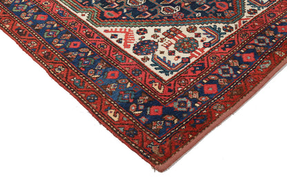Authentic Antique Persian Malayer Rug | Hand-Knotted 210x132cm