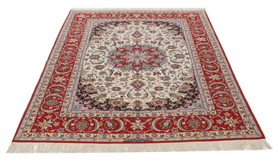 Tappeto Persiano ISFAHAN Seta/Lana 237x155cm - CarpetLiving