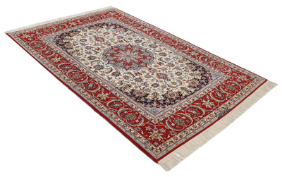 Tappeto Persiano ISFAHAN Seta/Lana 237x155cm - CarpetLiving