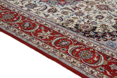 Tappeto Persiano ISFAHAN Seta/Lana 237x155cm - CarpetLiving