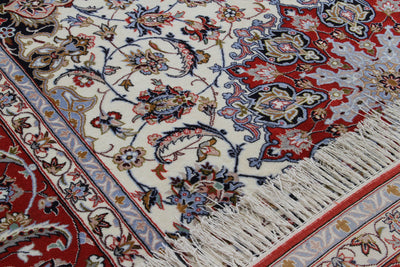 Tappeto Persiano ISFAHAN Seta/Lana 237x155cm - CarpetLiving