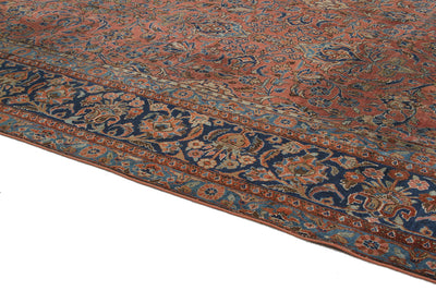 Tappeto Lillian Antico Persiano Autentico | Annodato a Mano 355x270cm - CarpetLiving