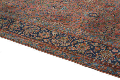 Tappeto Lillian Antico Persiano Autentico | Annodato a Mano 355x270cm