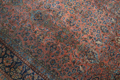 Tappeto Lillian Antico Persiano Autentico | Annodato a Mano 355x270cm - CarpetLiving