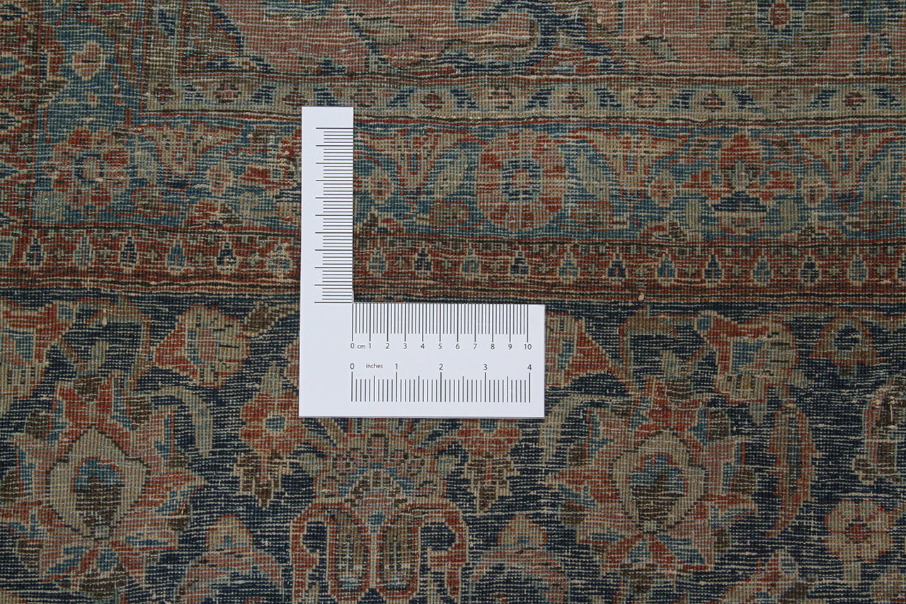 Tappeto Lillian Antico Persiano Autentico | Annodato a Mano 355x270cm