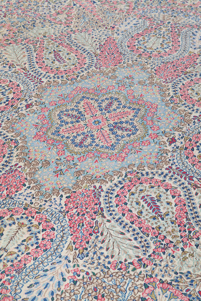 Tappeto Kerman Antico Persiano Autentico | Annodato a Mano 390x293cm - CarpetLiving