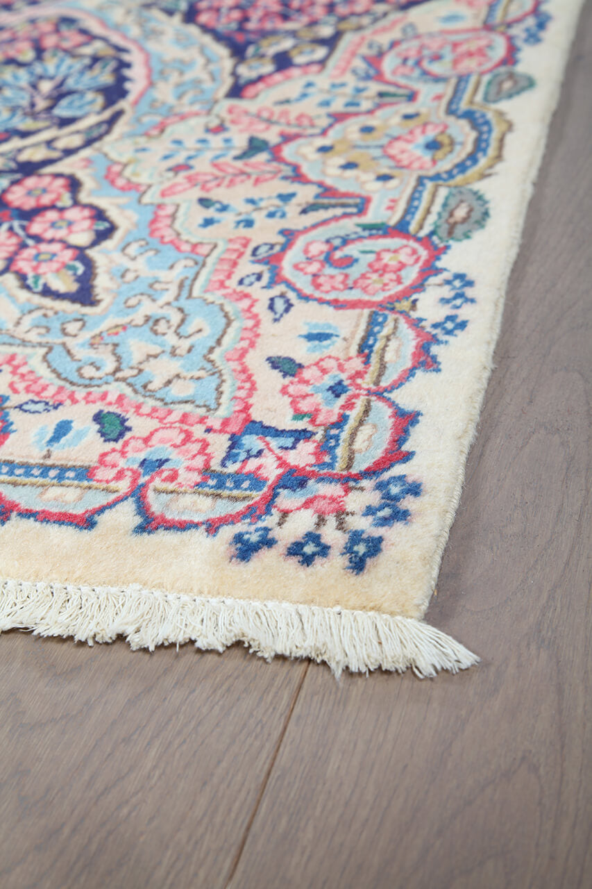 Tappeto Kerman Antico Persiano Autentico | Annodato a Mano 390x293cm