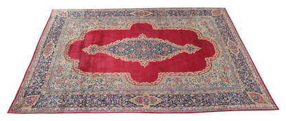 Authentic Antique Persian Kerman Rug | Hand-Knotted 400x300cm