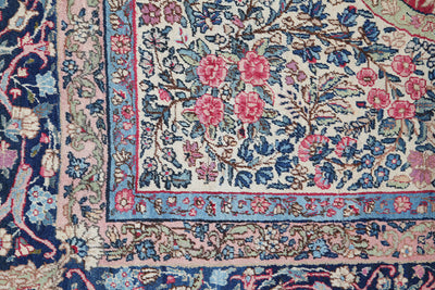 Tappeto Kerman Antico Persiano Autentico | Annodato a Mano 400x300cm - CarpetLiving