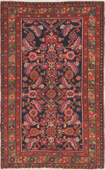 Authentic Antique Persian Malayer Rug | Hand-Knotted 145x88cm