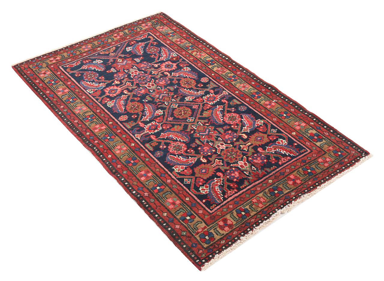 Authentic Antique Persian Malayer Rug | Hand-Knotted 145x88cm