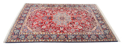 Authentic Antique Persian Isfahan Rug | Hand-Knotted 225x145cm
