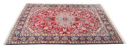 Authentic Antique Persian Isfahan Rug | Hand-Knotted 225x145cm