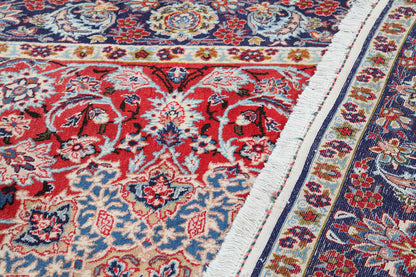 Authentic Antique Persian Isfahan Rug | Hand-Knotted 225x145cm