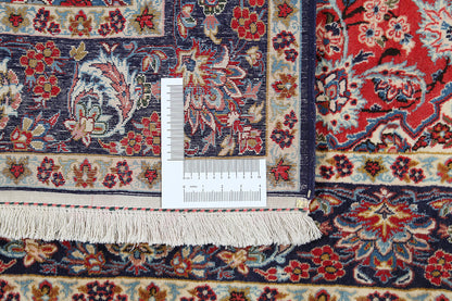 Authentic Antique Persian Isfahan Rug | Hand-Knotted 225x145cm