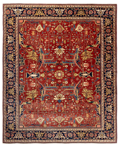 Handmade Serapi Oriental Wool Rug - 360x293cm
