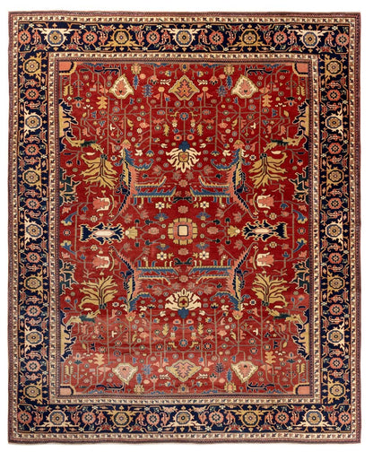 Handmade Serapi Oriental Wool Rug - 360x293cm
