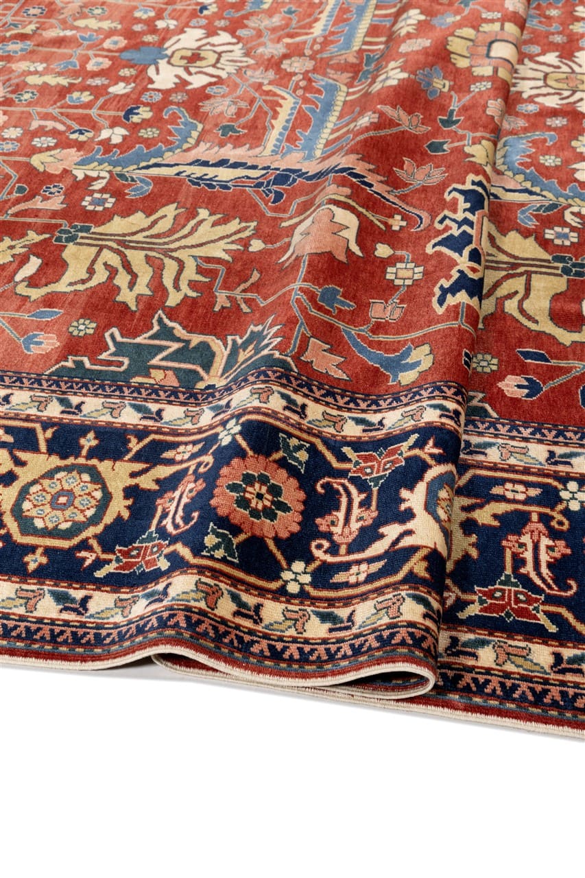Handmade Serapi Oriental Wool Rug - 360x293cm